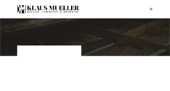Desktop Screenshot of klausmuellermusic.com